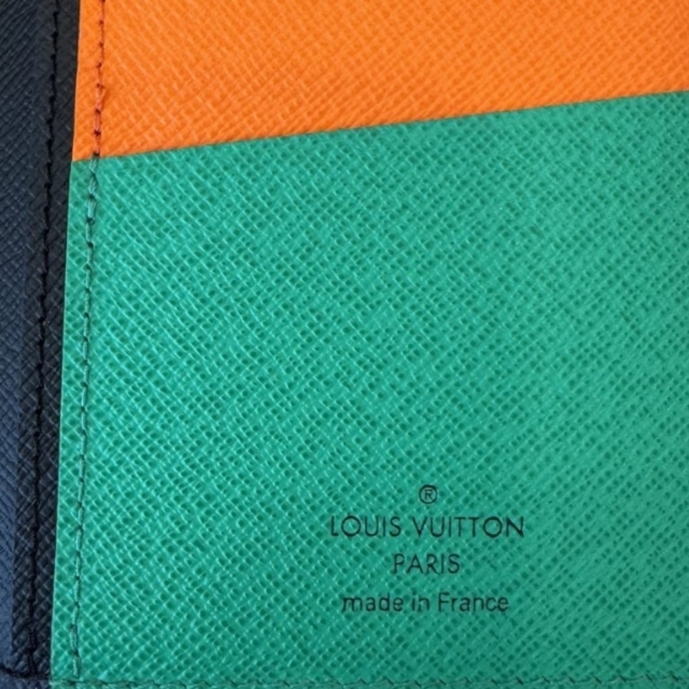 Louis Vuitton long wallet is the Monogram Portefeuille Brazza NM/ REHAB WALLET - Picture 3 of 5